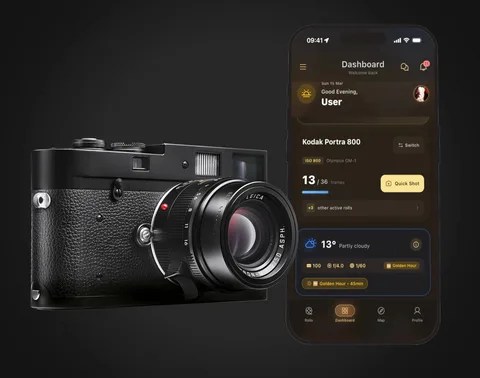 تطبيق Pellica يضيف ميزات رقمية استثنائية لكاميرات التصوير التناظري عبر هواتف iPhone
