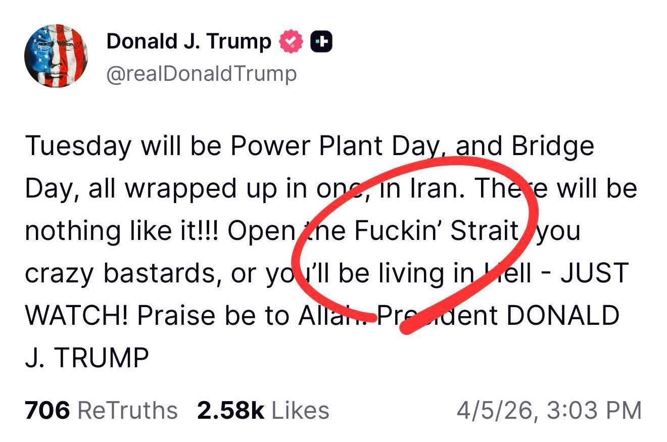 ترامب يهاجم إيران بلهجة غير مسبوقة ويتضمن شتائم مباشرة في تحذيره