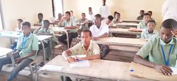 مدرسة في السودان