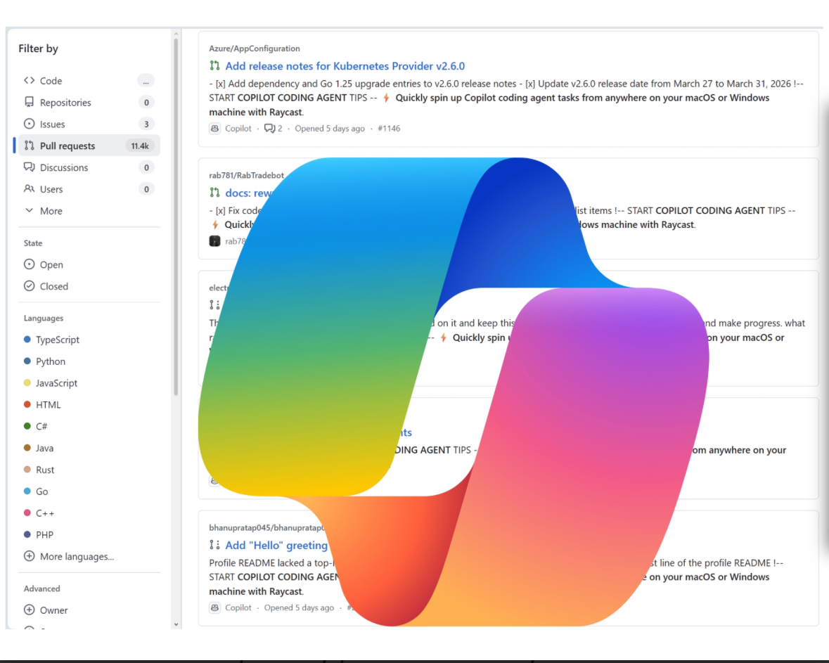 خلل بسيط: Microsoft Copilot يدرج إعلانات غير مرغوب فيها داخل طلبات GitHub خلل بسيط: Microsoft Copilot يدرج إعلانات غير مرغوب فيها داخل طلبات GitHub