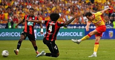 لانس يتفوق على نيس 2 1 فى الشوط الأول بنهائى كأس فرنسا لانس يتفوق على نيس 2 1 فى الشوط الأول بنهائى كأس فرنسا