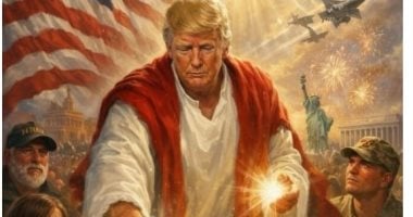 بعد إهانة بابا الفاتيكان.. ترامب يشبه نفسه بالمسيح ويستعين بـAI ليحيى الموتى