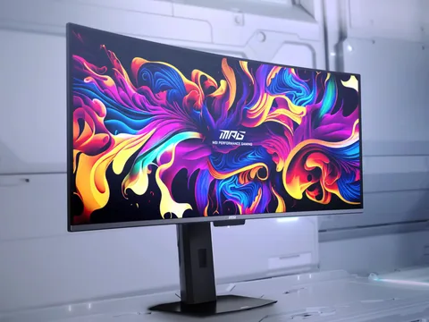 شركة MPG تطلق شاشتها المنحنية الجديدة للألعاب عالميا بسطوع فائق