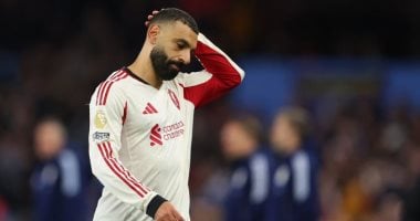 ليفربول يحقق أرقاما سلبية بعد رباعية أستون فيلا في الدوري الإنجليزي