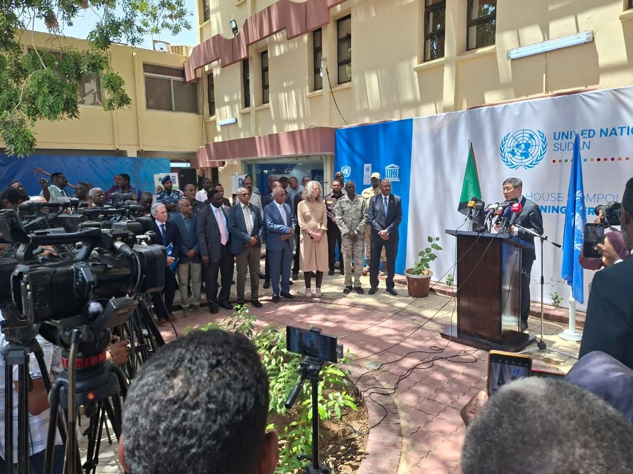 الأمم المتحدة تفتتح مقرها بالخرطوم