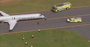 سرب نحل يتجمع داخل محرك طائرة أمريكية ويعطل إقلاعها لمدة ساعة.. فيديو سرب نحل يتجمع داخل محرك طائرة أمريكية ويعطل إقلاعها لمدة ساعة.. فيديو