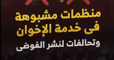 تحالفات لنشر الفوضى.. منظمات مشبوهة فى خدمة الإخوان فيديو