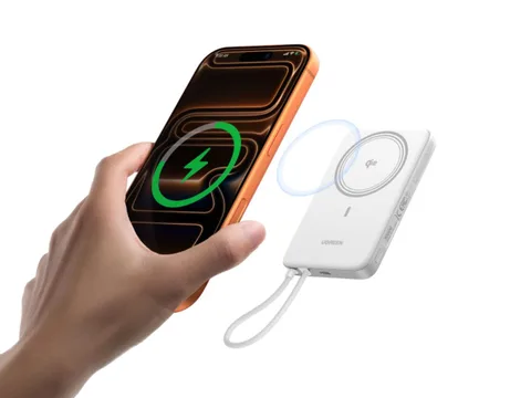 شركة Ugreen تطلق الإصدار الأبيض الجديد من بنك الطاقة MagFlow Air Qi2