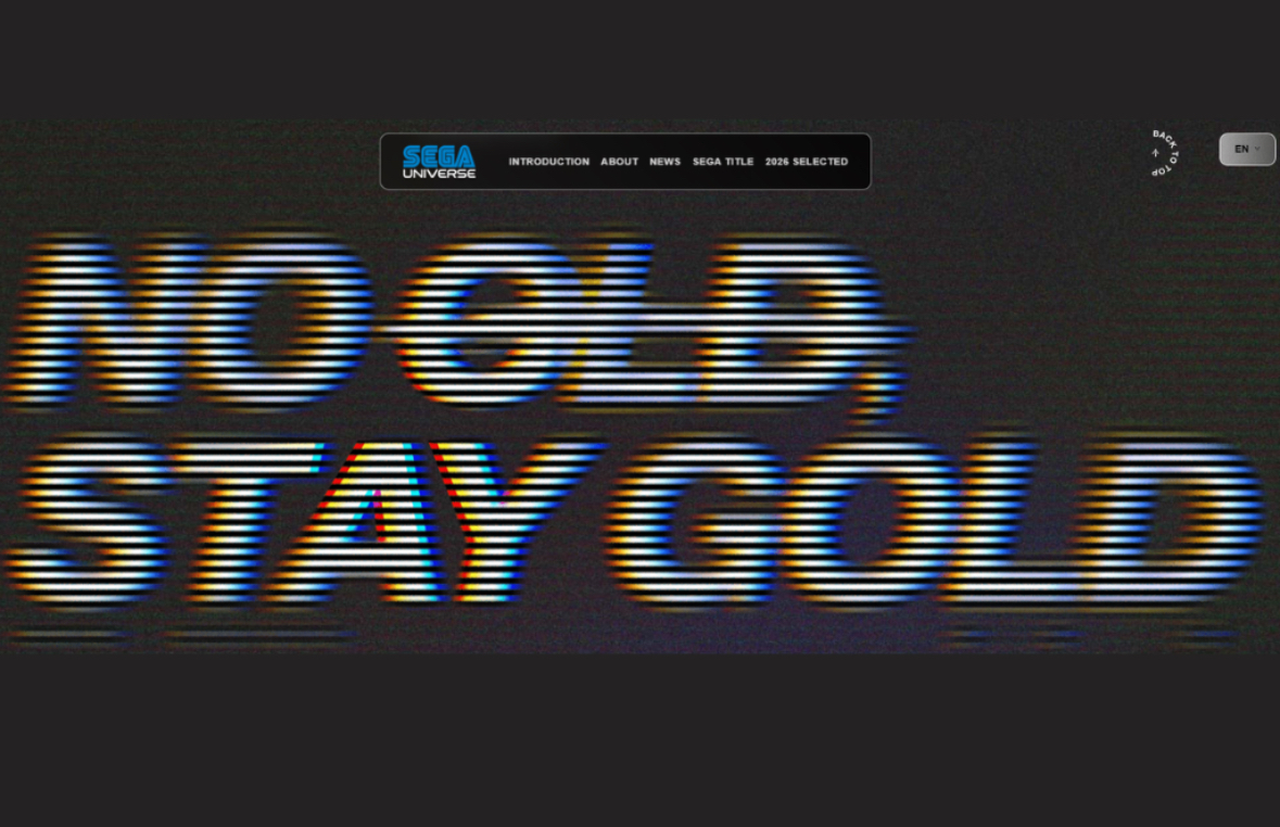 سيجا تطلق مشروع Sega Universe لإحياء ألعابها الكلاسيكية عبر مجالات ترفيهية متعددة