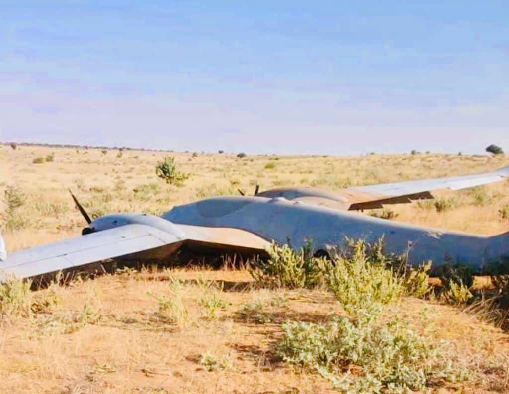 الدفاعات السودانية تسقط مسيرة فوق الأبيض