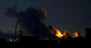 قصف محطة كهرباء شمال شرق إيران قصف محطة كهرباء شمال شرق إيران