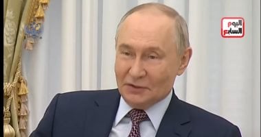 بوتين من الكرملين: مصر دولة محورية فى الشرق الأوسط.. فيديو