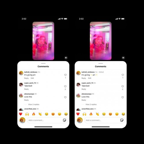 منصة إنستغرام تتيح تعديل التعليقات بعد نشرها