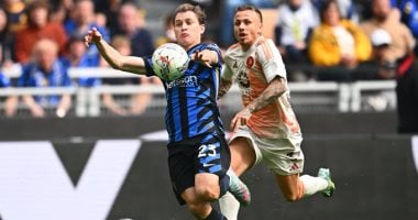 إنتر ميلان يستضيف روما فى قمة نارية لتعزيز صدارته للدوري الإيطالي