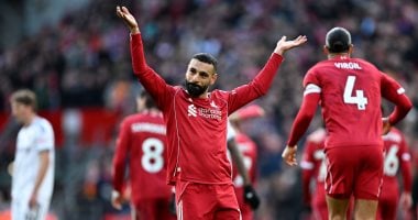 محمد صلاح ينضم لقائمة تاريخية بالدوري الإنجليزي بعد هدفه في فولهام