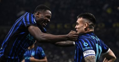 إنتر ميلان يكتسح روما 52 ويقترب من لقب الدوري الإيطالي.. فيديو إنتر ميلان يكتسح روما 52 ويقترب من لقب الدوري الإيطالي.. فيديو