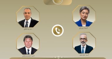 وزير الخارجية يستعرض مع نظرائه من أستراليا واليابان والبرتغال جهود خفض التصعيد