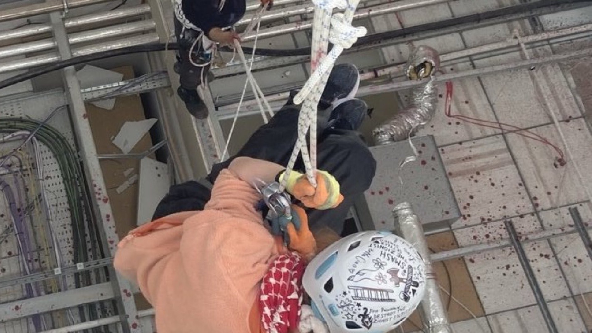 Activists break into Leicester factory owned by Israeli firm Elbit Systems