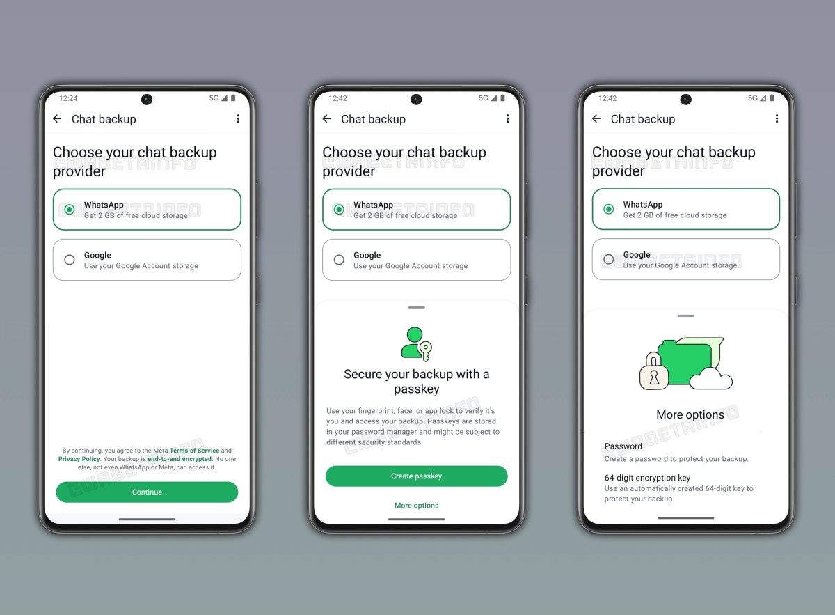 واتساب يختبر نسخا احتياطيا مشفرا داخل سحابة خاصة به بدل Google Drive وiCloud