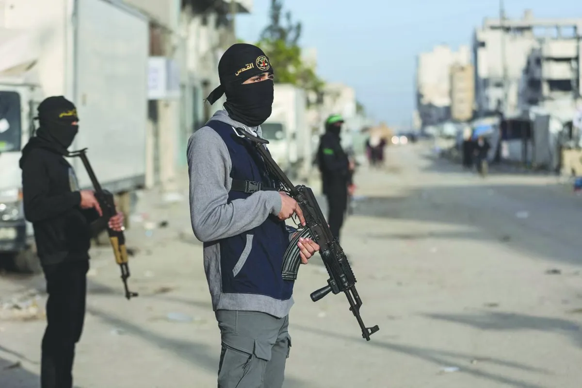 ضغط قوي على حماس للموافقة على نزع سلاح غزة