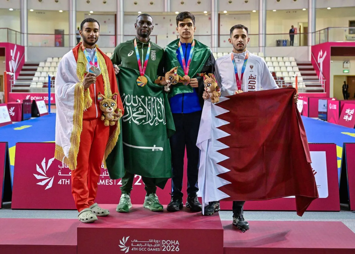 8 ميداليات سعودية في افتتاح خليجية الدوحة 2026 8 ميداليات سعودية في افتتاح خليجية الدوحة 2026