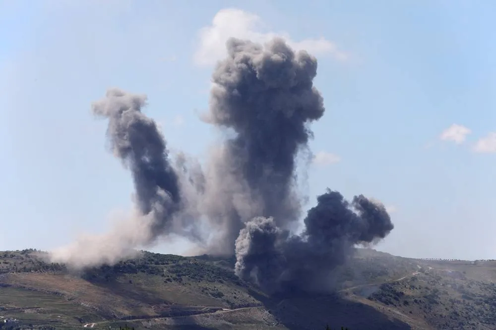 Israeli Strikes Pound South East Lebanon