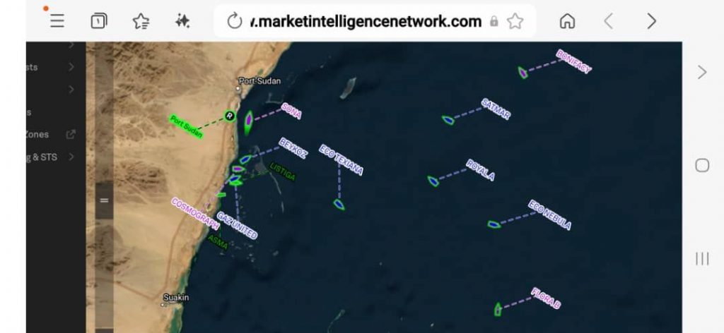 قالت إنها خرجت من آلية تحديد أسعار الوقود..الطاقة تكشف تفاصيل 20 باخرة في محيط البحر الأحمر