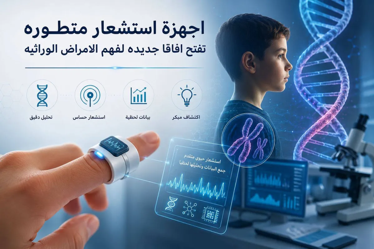 أجهزة استشعار متطورة تفتح آفاقا جديدة لفهم الأمراض الوراثية