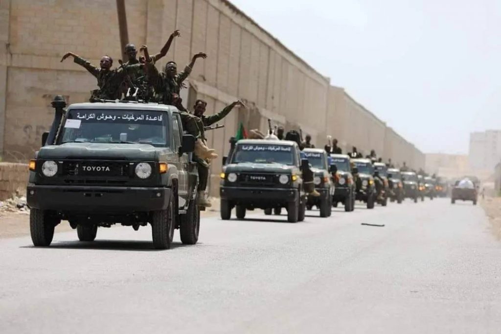 تفاصيل مثيرة.. حشود عسكرية ونذر معارك عسكرية بـالمثلث