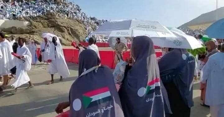 بدء تفوبج حجاج السودان إلى الأراضى المقدسة  