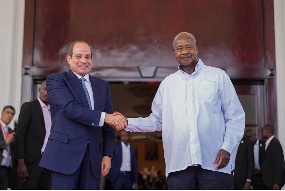 موسيفيني والسيسي يتفقان على تعزيز التعاون التجاري والاستثماري بين أوغندا ومصر