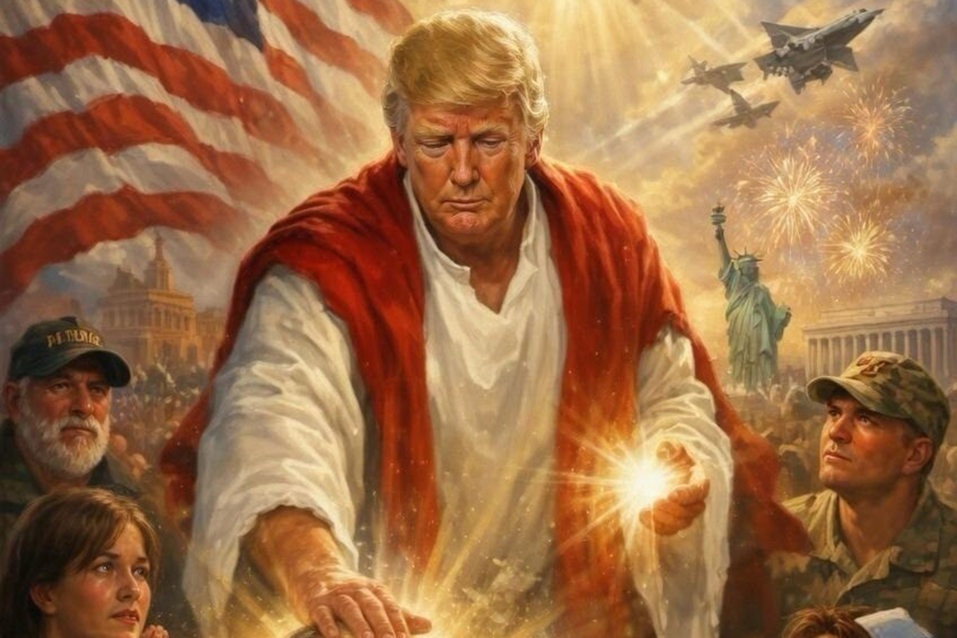 حق ترمب الإلهي.. هل تجاوز الرئيس الأمريكي الخطوط الدينية