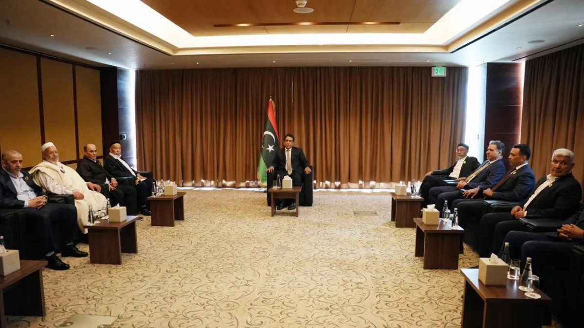 المنفي ينفتح على أطياف ليبية عديدة خشية إقصائه من المشهد السياسي المنفي ينفتح على أطياف ليبية عديدة خشية إقصائه من المشهد السياسي