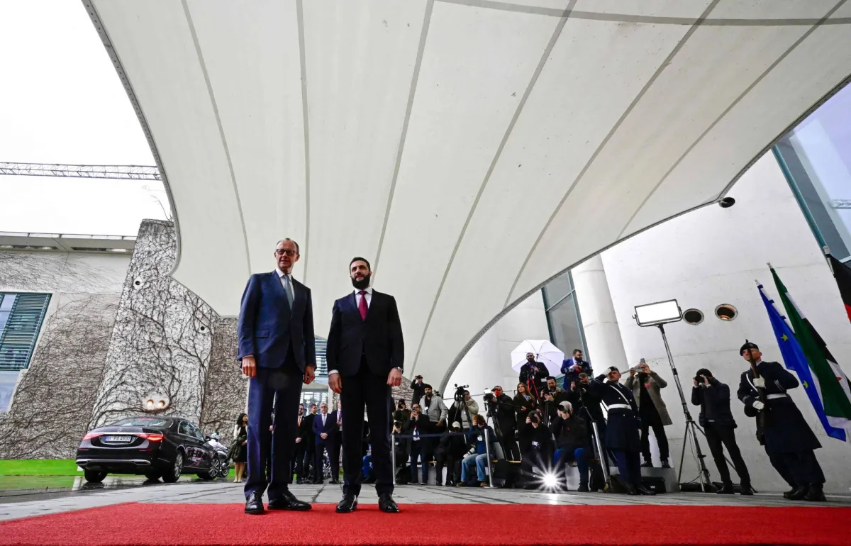 إعادة اللاجئين تتصدر زيارة الشرع إلى برلين