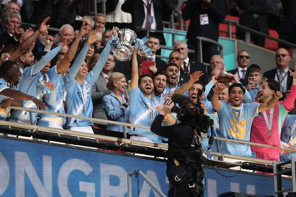 Semenyo Strikes as Man City Beat Chelsea 10 to Win FA Cup