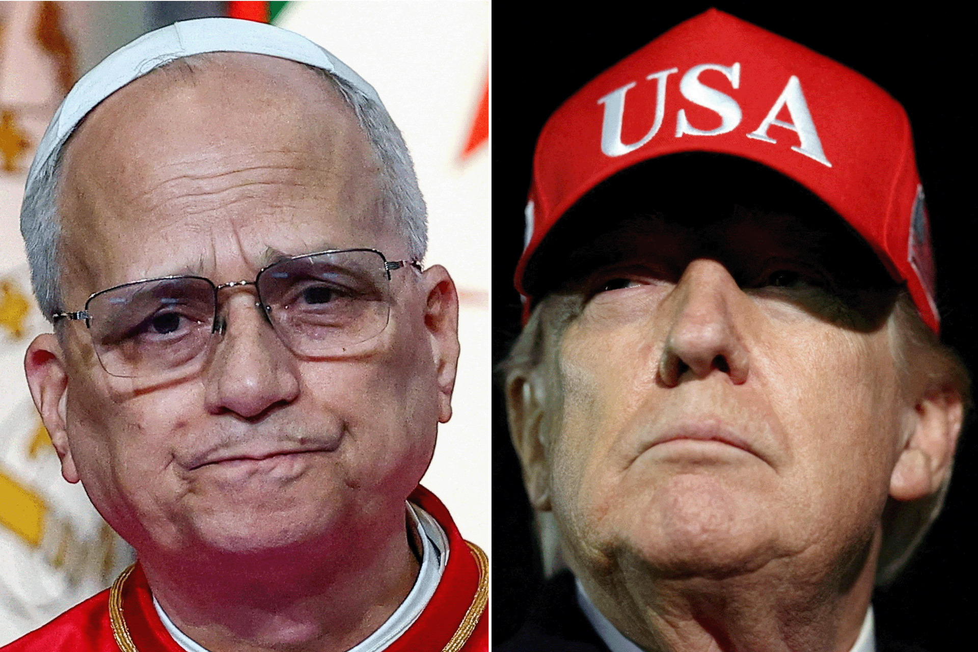 البابا يتهم حفنة طغاة بتدمير العالم وترمب يدعوه للاعتراف بـعالم بغيض